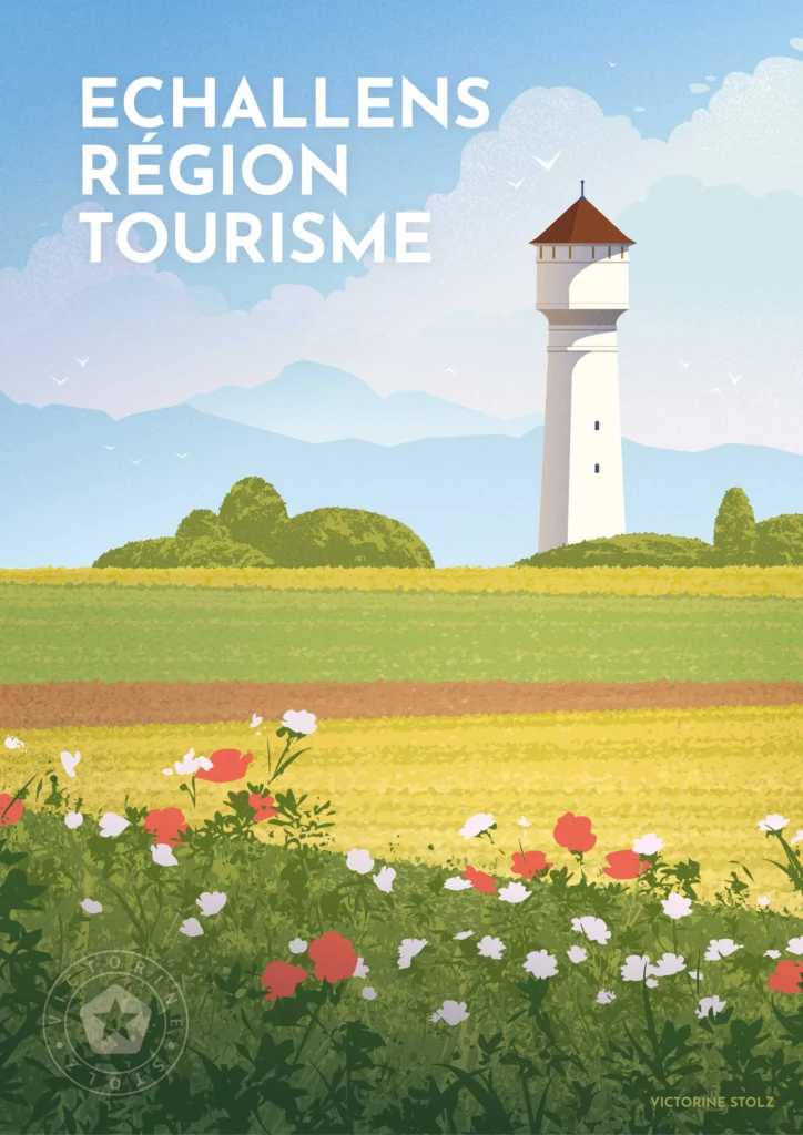Affiche Echallens été